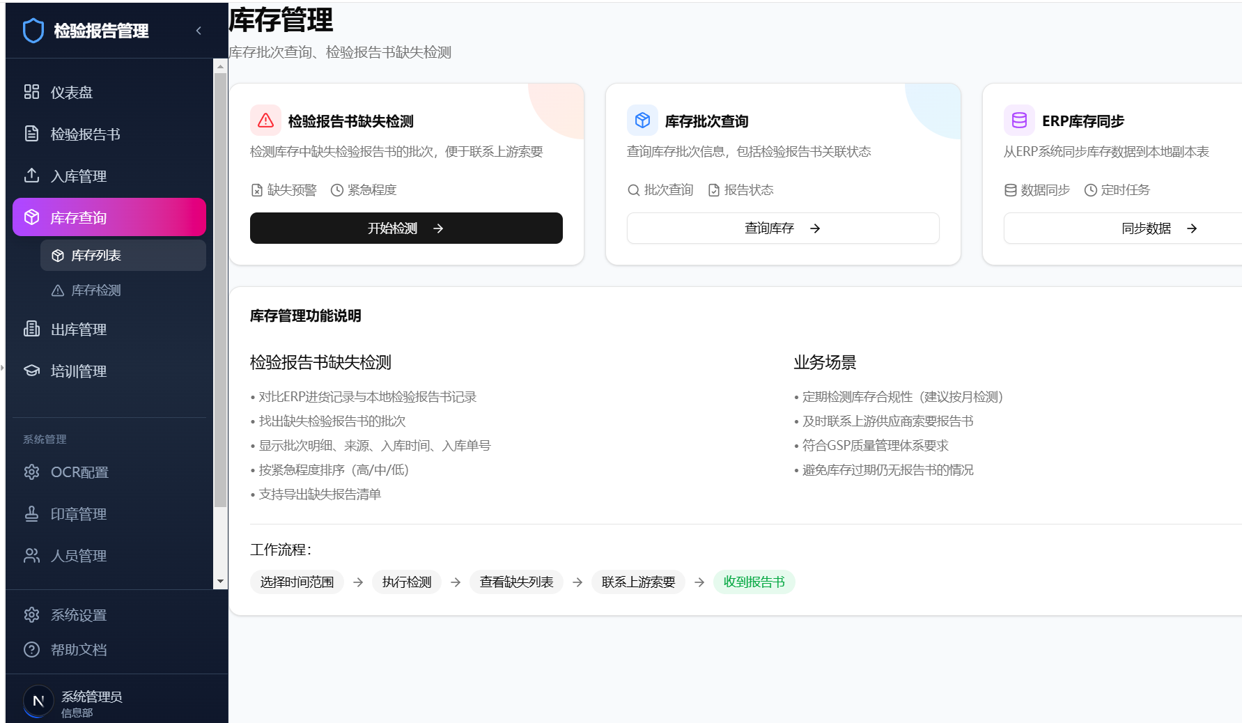 您的检验报告书是如何管理的